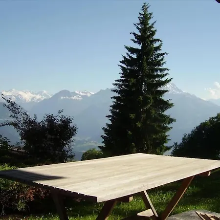 Apartment Villars Sur Ollon Garden And Panoramic View